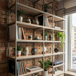 Превью - Стеллажи интерьерные