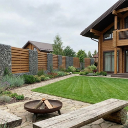 Благоустройство участка и ограждения