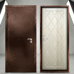 Default Уличная термодверь Mecar Tundra-90 (Короб 140мм / 5 слоев утепления)