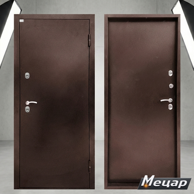 Уличная термодверь MCR-Nordic 140мм с терморазрывом (Сталь 1.4 мм / 5 слоев изоляции)