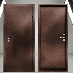 Превью - Входная дверь уличная с терморазрывом «Nordic Termo» 960x2050 мм (Антик Медь)