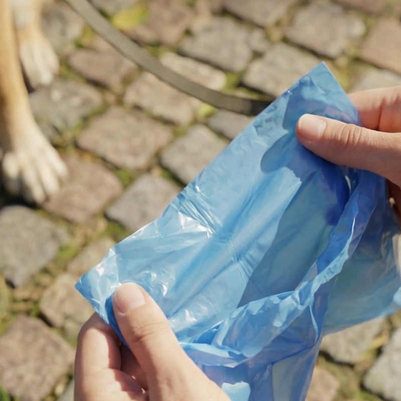 Мешки для выгула и уборки за животными ПНД 20х30 см (Оптовая коробка 200 рулонов)